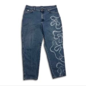 Hand-painted Lee's Jeans