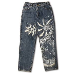 Hand-painted Jeans