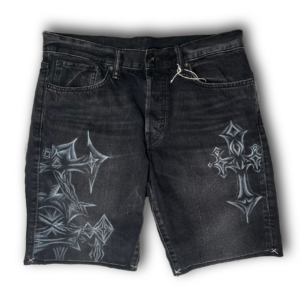 Hand-painted Jorts