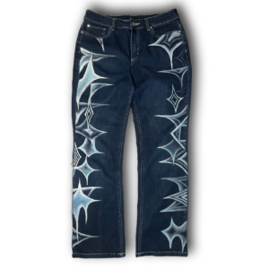 Hand-painted Jeans